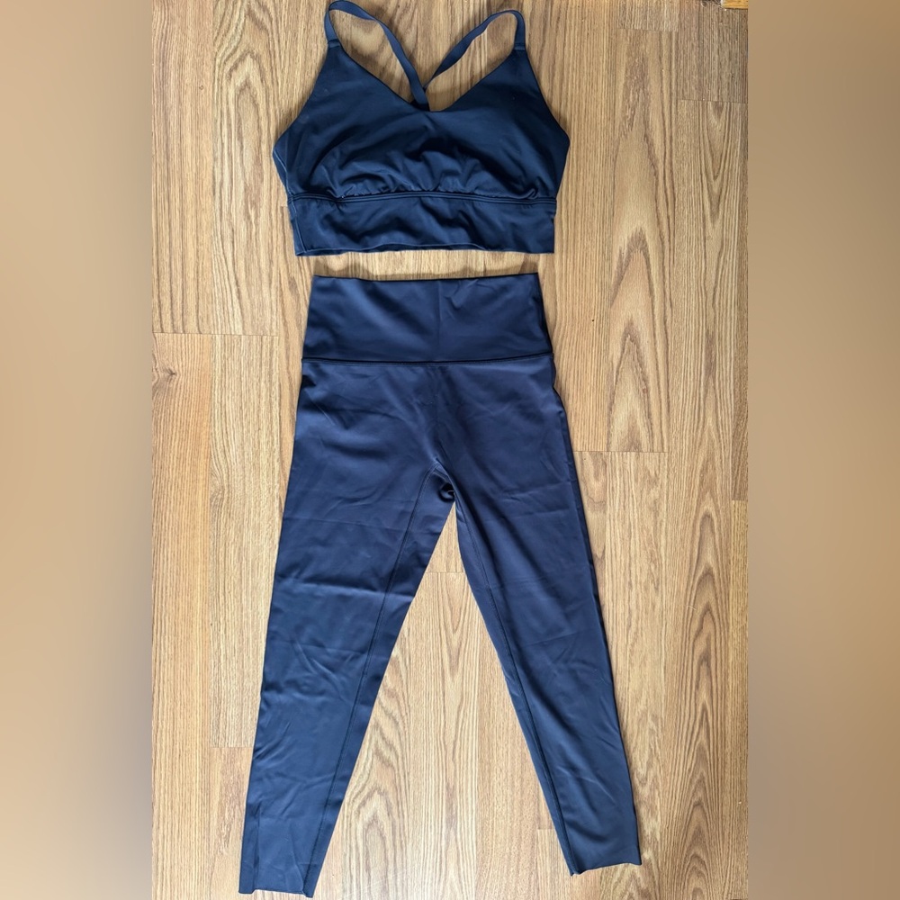 Offline by Aerie Real Me Strappy Back Sports Bra & Goals Legging Set - L/XL - Picture 5 of 10